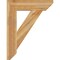 Ekena Millwork Traditional Slat Rough Sawn Bracket, Western Red Cedar, 6"W x 28"D x 36"H BKT06X28X36TRA06RWR - alternate 3